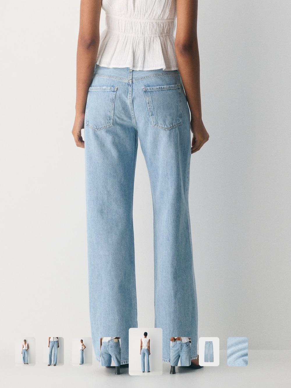 Citizens of Humanity Annina High-Rise Wide-Leg Jeans - tularosa - Picture 4 of 10